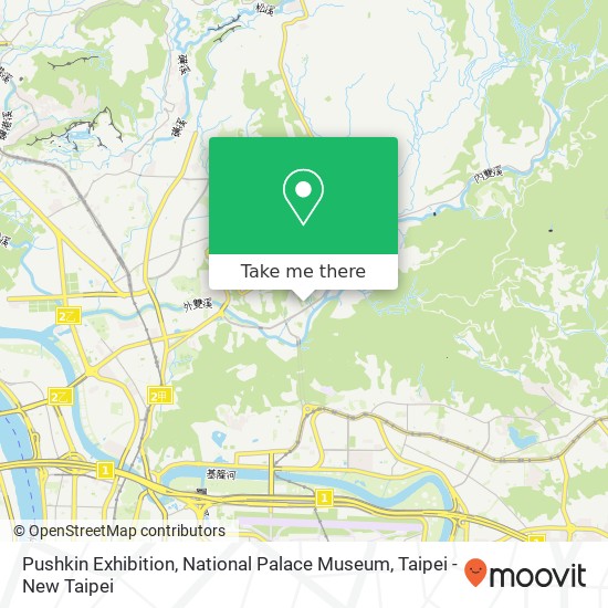Pushkin Exhibition, National Palace Museum map