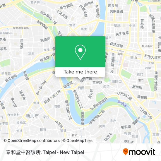 泰和堂中醫診所地圖