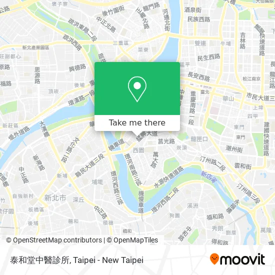 泰和堂中醫診所 map