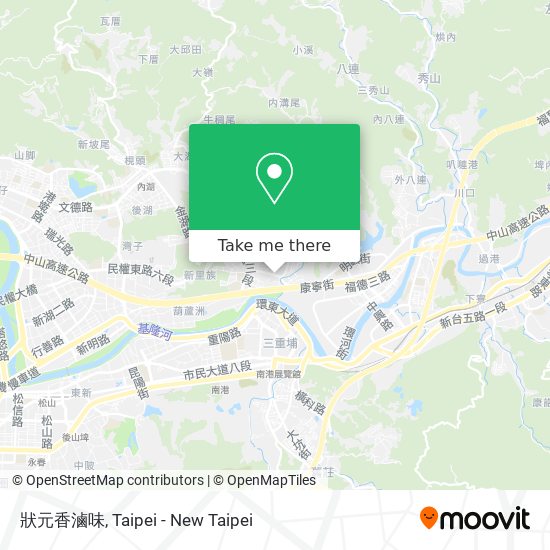 狀元香滷味 map