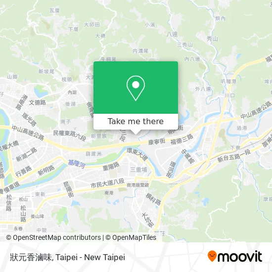 狀元香滷味 map
