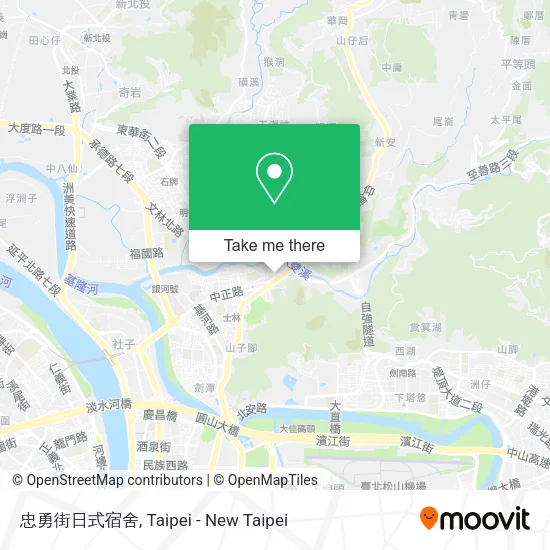 忠勇街日式宿舍地圖