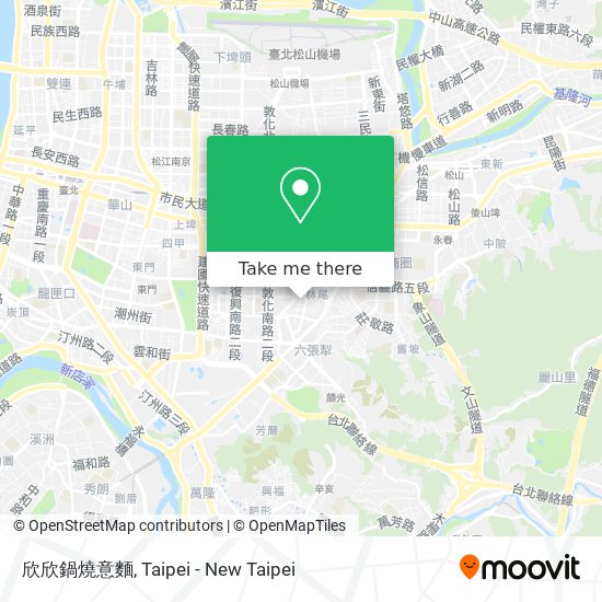 欣欣鍋燒意麵 map