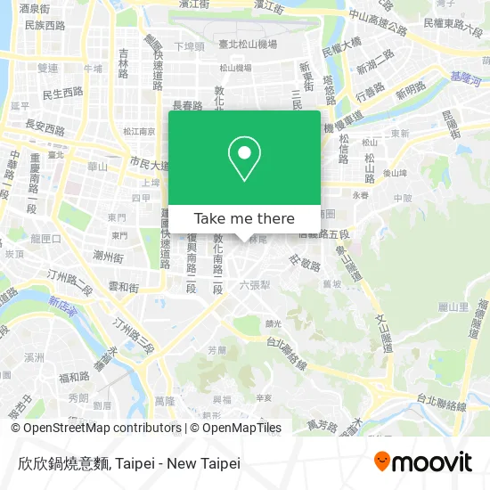 欣欣鍋燒意麵 map