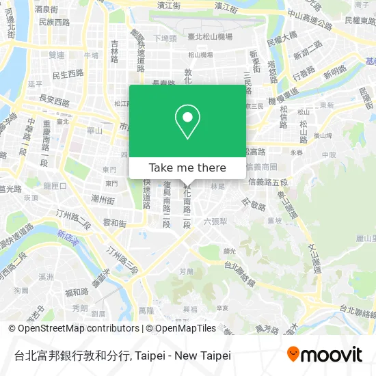 台北富邦銀行敦和分行 map