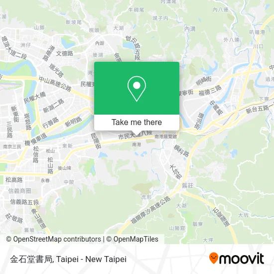 金石堂書局 map