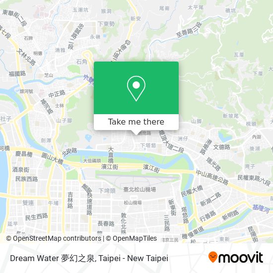 Dream Water 夢幻之泉 map