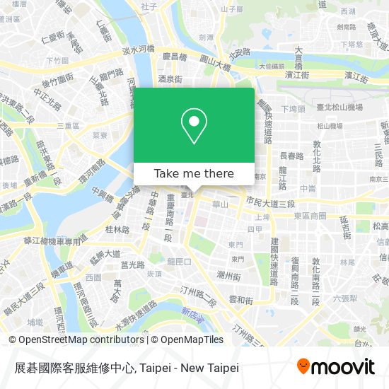 展碁國際客服維修中心 map
