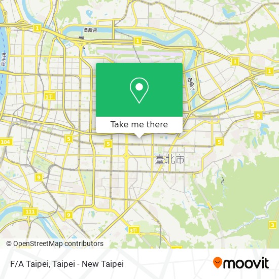 F/A Taipei map