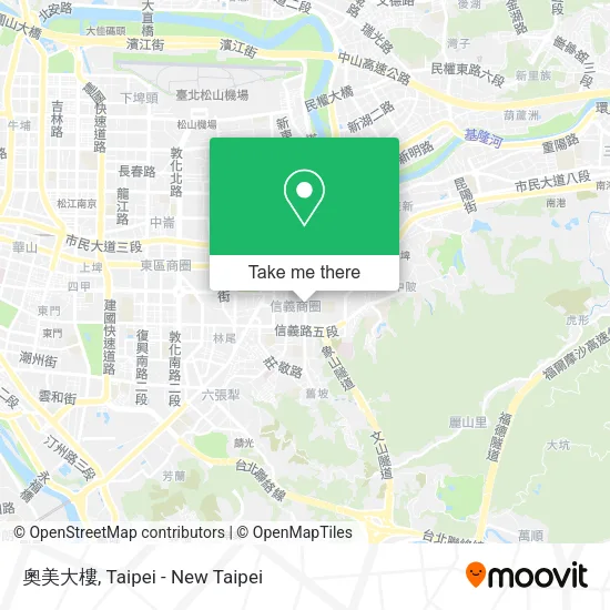 奧美大樓地圖