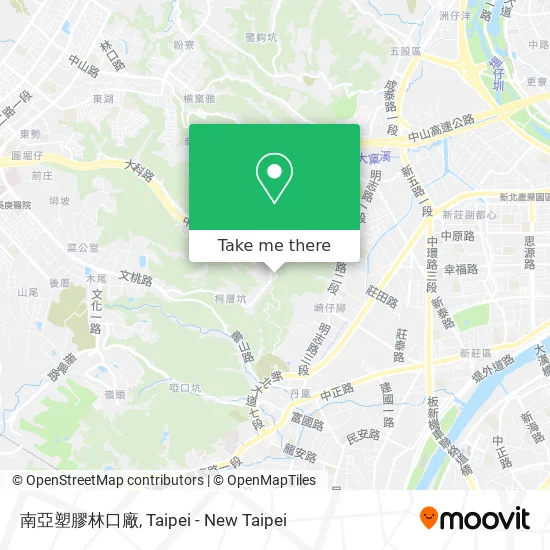 南亞塑膠林口廠 map