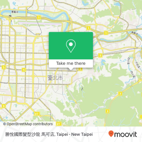 勝悅國際髮型沙龍 馬可店 map