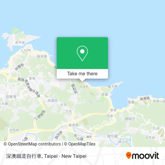 深澳鐵道自行車 map