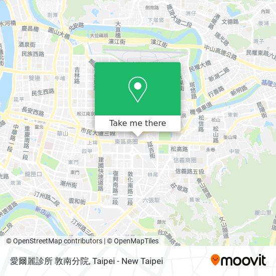 愛爾麗診所 敦南分院 map