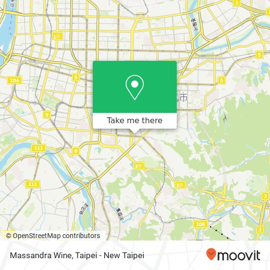 Massandra Wine map