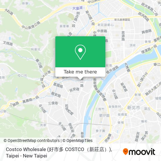 Costco Wholesale (好市多 COSTCO（新莊店）) map