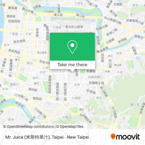 Mr. Juice (米斯特果汁) map