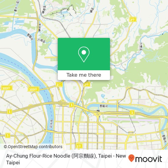 Ay-Chung Flour-Rice Noodle (阿宗麵線) map