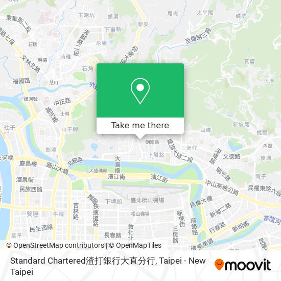 Standard Chartered渣打銀行大直分行 map