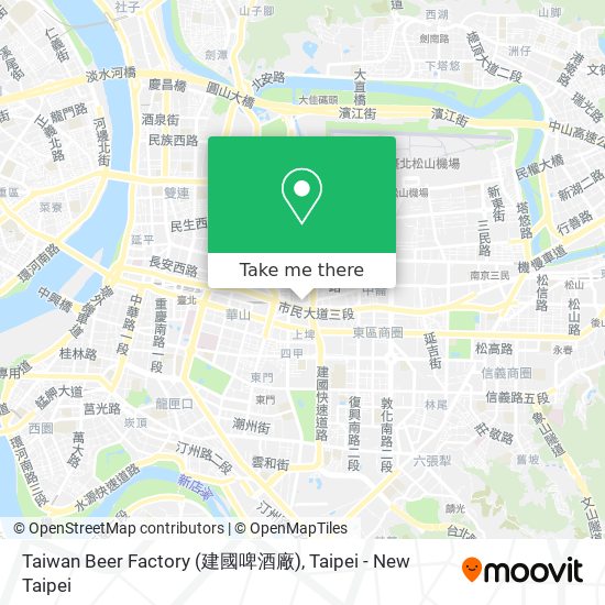 Taiwan Beer Factory (建國啤酒廠) map