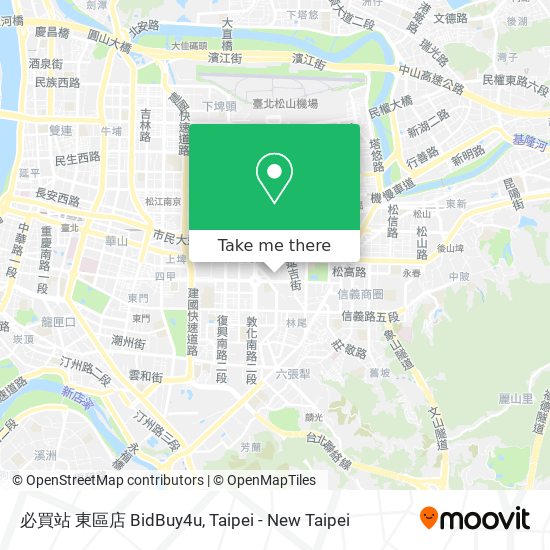 必買站 東區店 BidBuy4u map