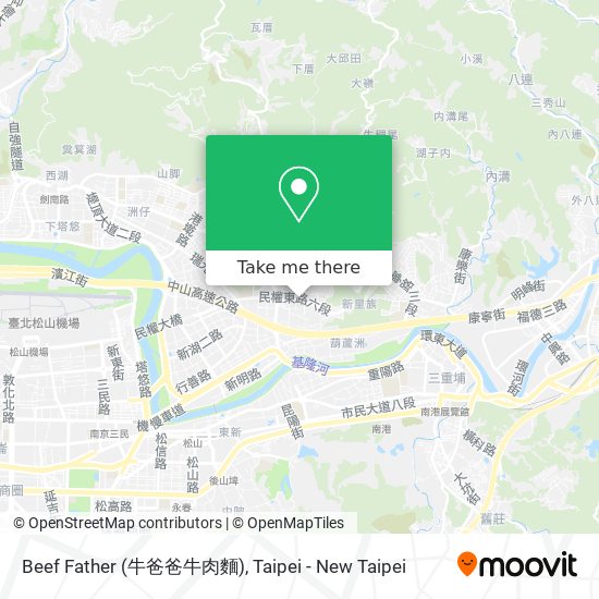 Beef Father (牛爸爸牛肉麵) map