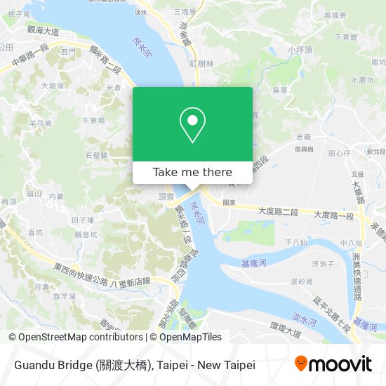 Guandu Bridge (關渡大橋) map