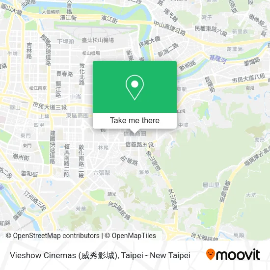 Vieshow Cinemas (威秀影城) map