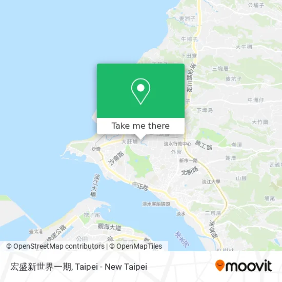 宏盛新世界一期 map