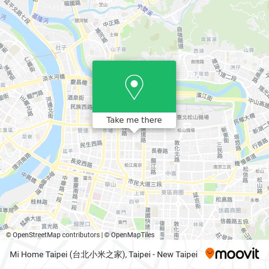 Mi Home Taipei (台北小米之家) map