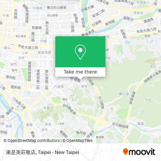 康是美莊敬店 map