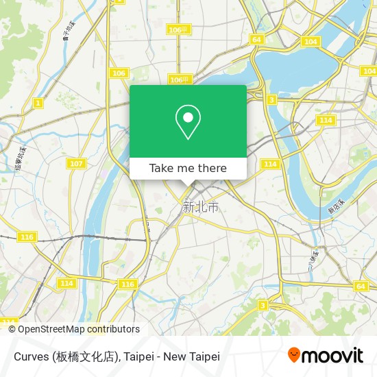 Curves (板橋文化店) map