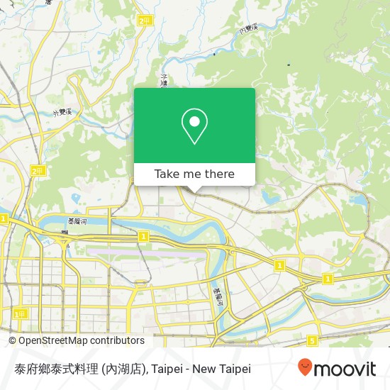 泰府鄉泰式料理 (內湖店)地圖