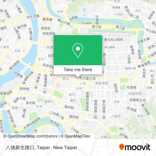 八德新生路口地圖