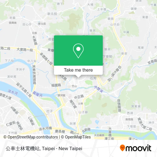公車士林電機站地圖