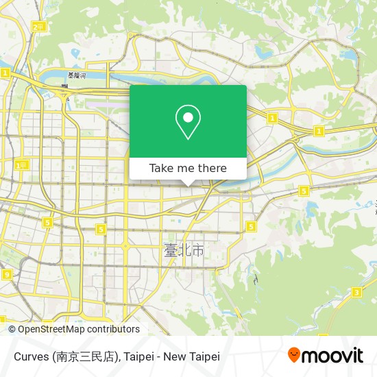 Curves (南京三民店) map