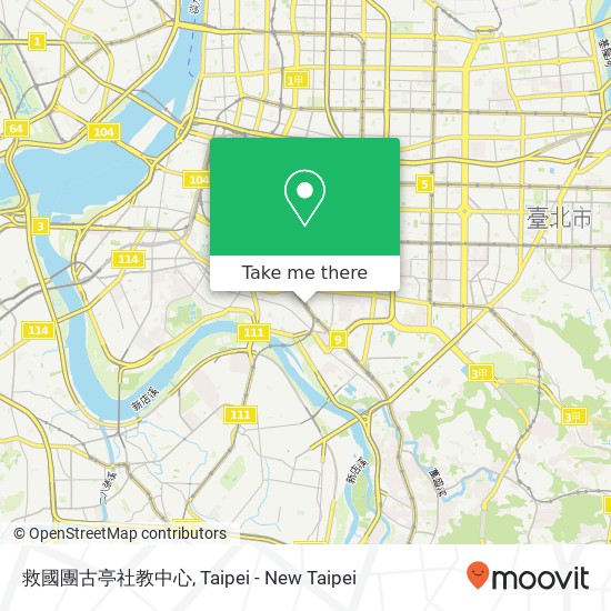 救國團古亭社教中心 map