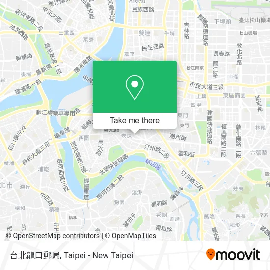 台北龍口郵局地圖
