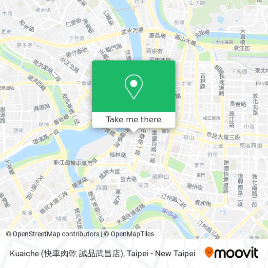 Kuaiche (快車肉乾 誠品武昌店) map