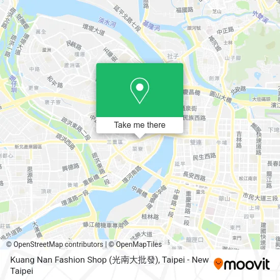 Kuang Nan Fashion Shop (光南大批發)地圖