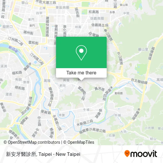新安牙醫診所 map