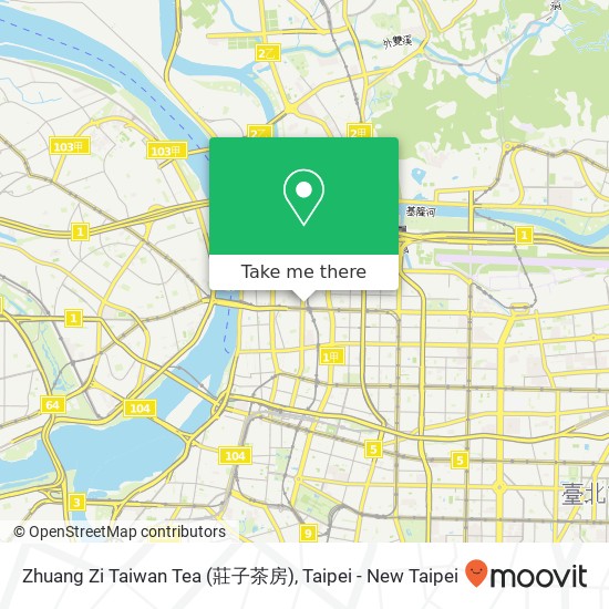 Zhuang Zi Taiwan Tea (莊子茶房) map