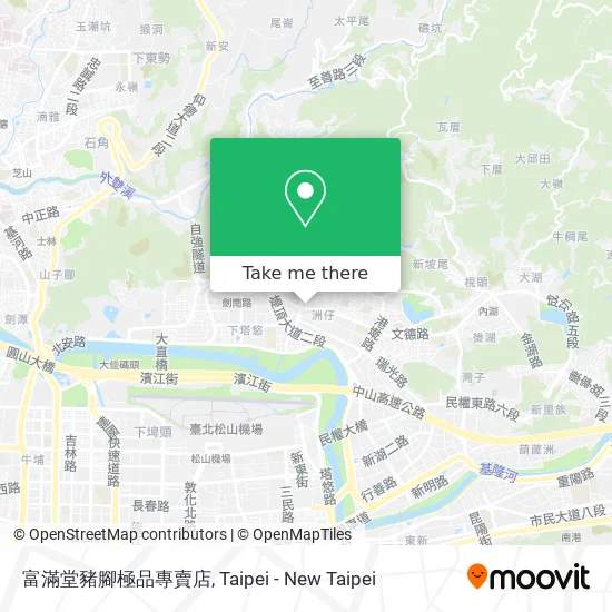 富滿堂豬腳極品專賣店 map