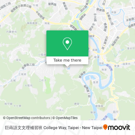 巨蒔語文文理補習班 College Way map