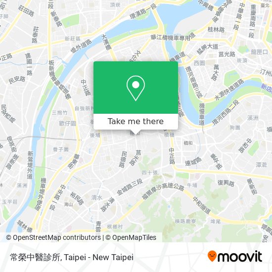 常榮中醫診所 map