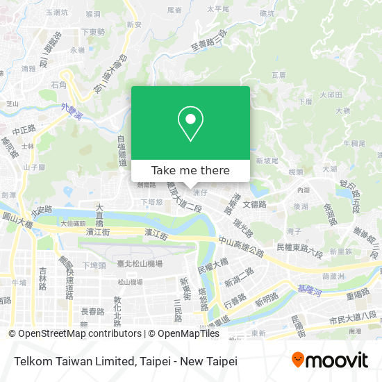 Telkom Taiwan Limited map