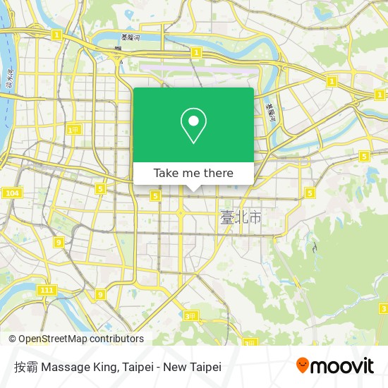 按霸 Massage King map