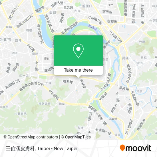 王伯涵皮膚科地圖