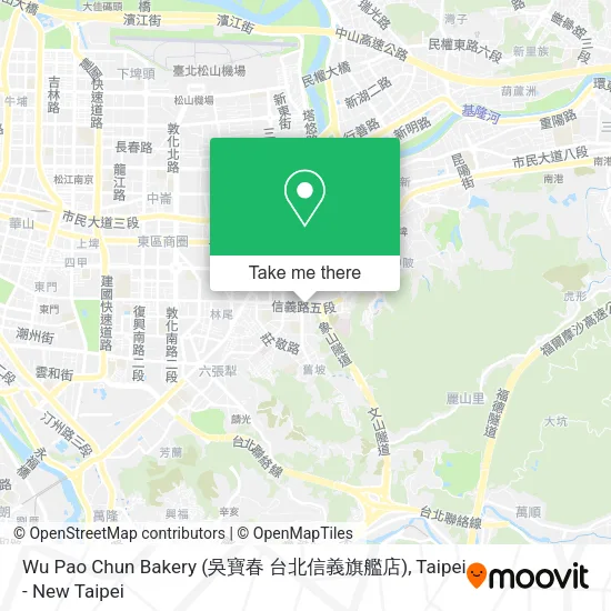 Wu Pao Chun Bakery (吳寶春 台北信義旗艦店) map