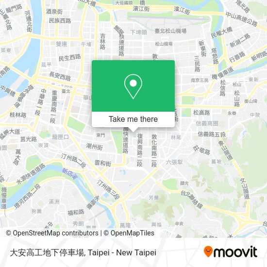 大安高工地下停車場地圖